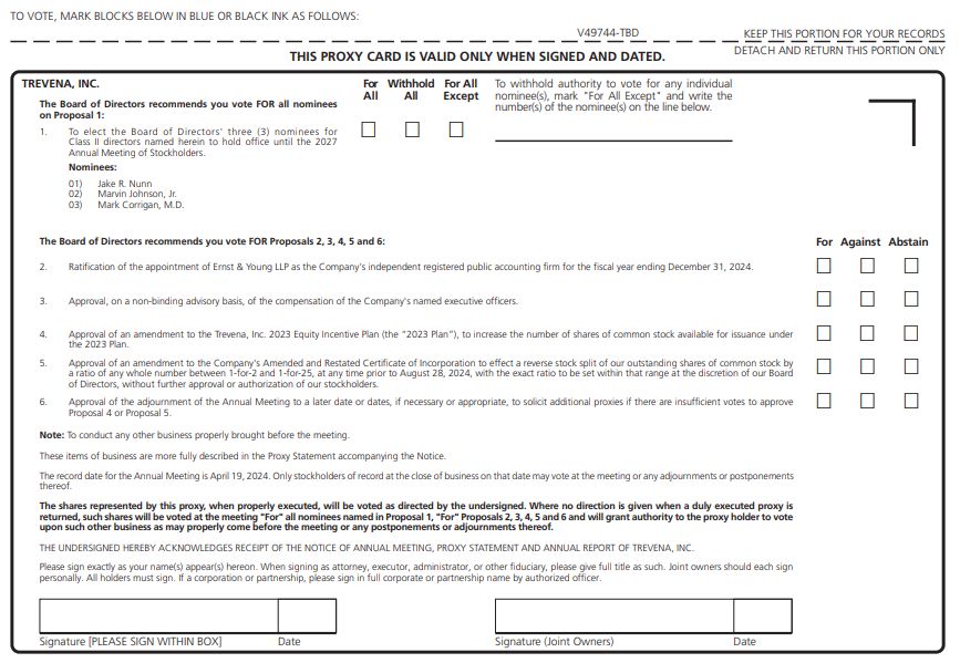 This Proxy Card is Valid Only When Signed and Dated